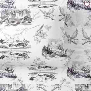 Pottery Barn Teen Harry Potter Etched Scenes XL Twin Sheet Set